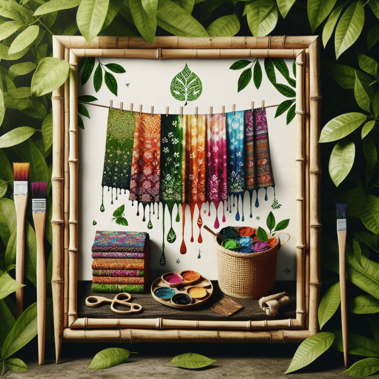 Eco-Friendly Batik and Tie-Dye Methods