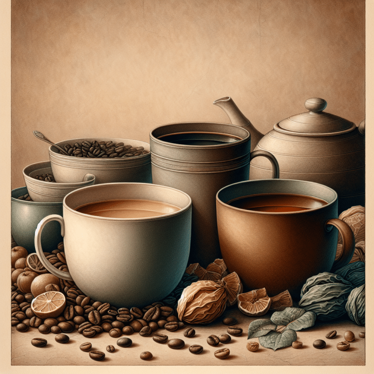 Using Coffee and Tea for Neutral Shades