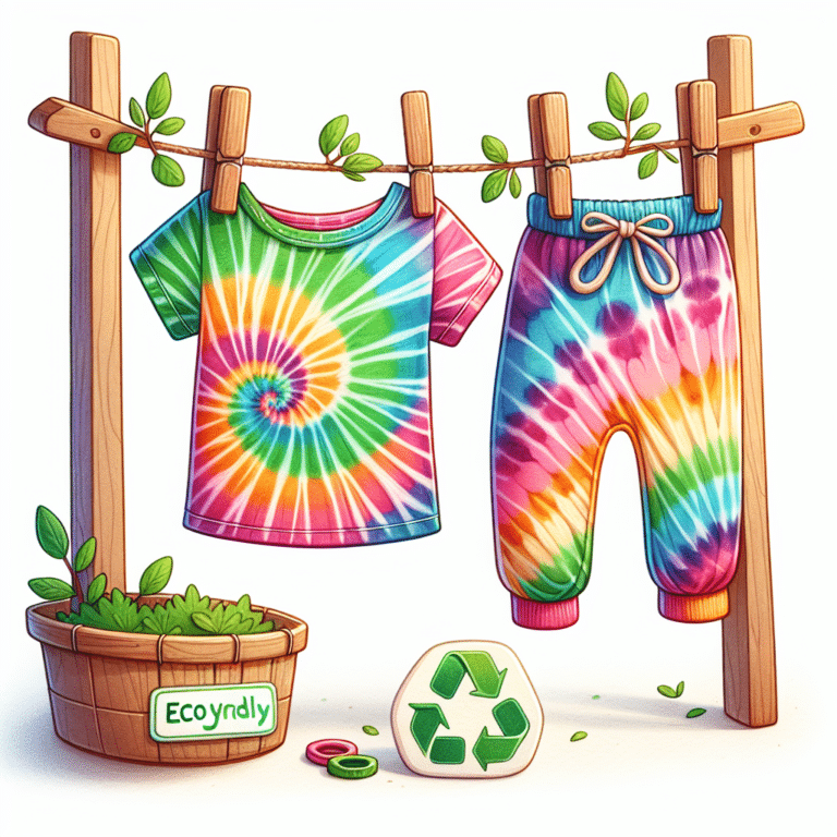 Even Baby Gets an Upgrade: DIY Eco-Friendly Tie-Dye Clothes