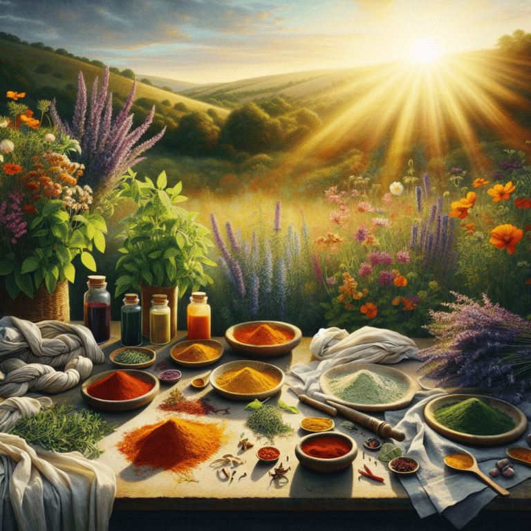 Natural Dyeing with Herbs and Spices