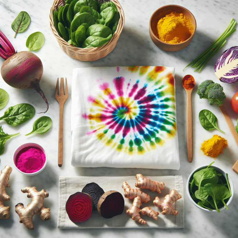 Safe Kitchen Ingredients for Tie-Dye Projects