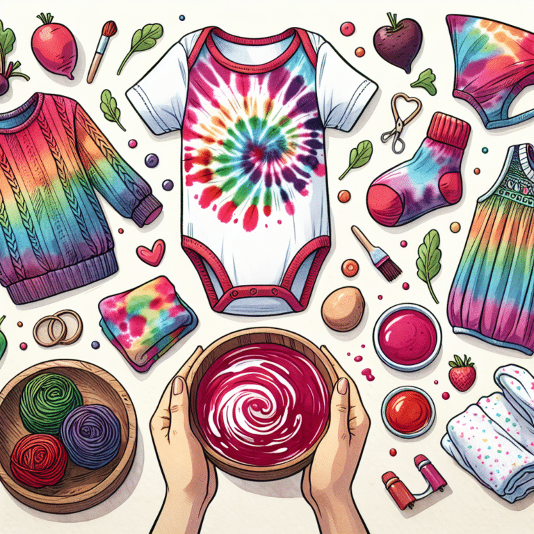 Even Baby Gets an Upgrade: DIY Eco-Friendly Tie-Dye Clothes