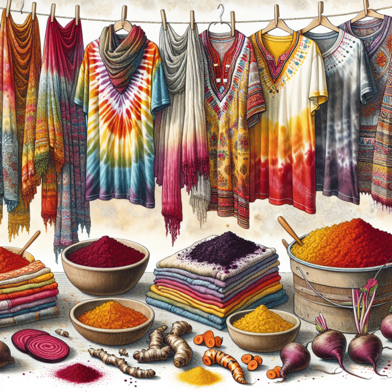 Add a Pop of Color with DIY Turmeric and Beet Juice Tie-Dye