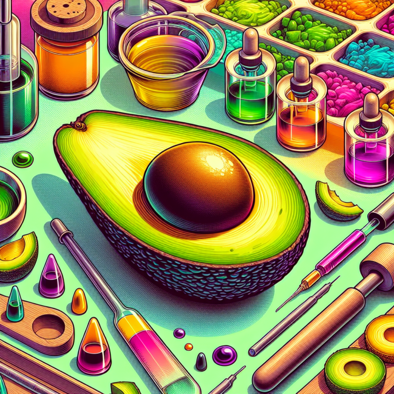 Unlocking the Dye Potential of Avocado Pits