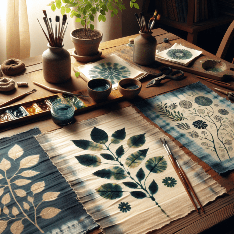 Botanical Pattern Tie-Dye Projects for Creative Minds