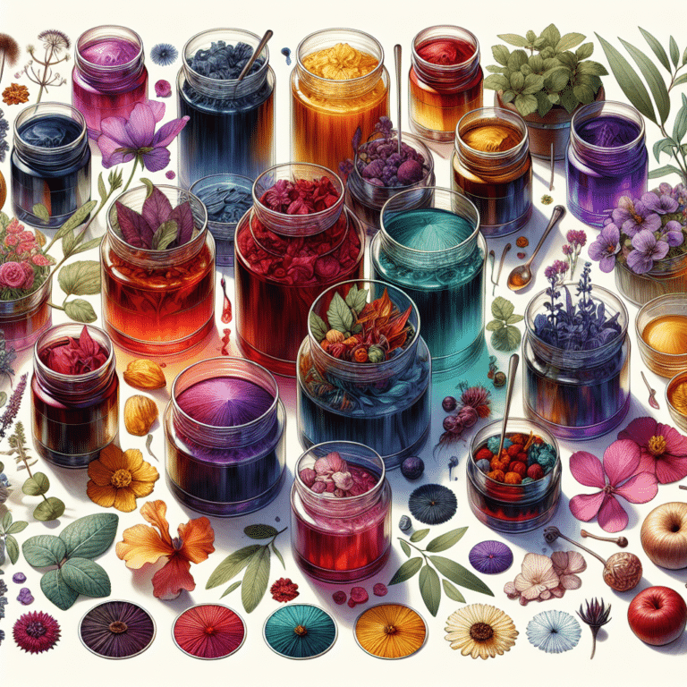 Tips for Layering Multiple Plant Dyes