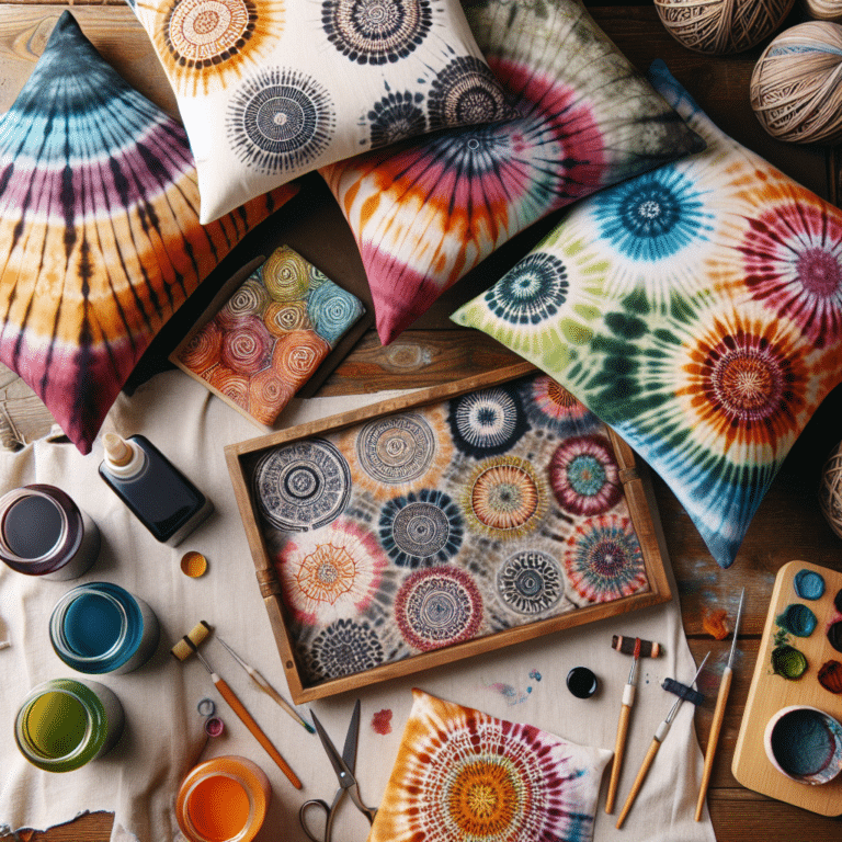 Tye-Dye Revamp: Transforming Pillowcases with Natural Dyes