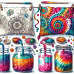 Colorful Creations: Tie-Dye Pillowcases with Natural Dyes