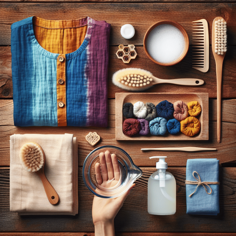  "Effective Care Practices for Naturally Dyed Garments