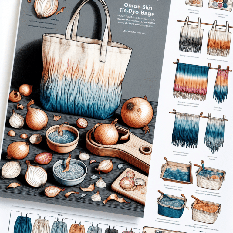 Onion Skin Tie-Dye Tote Bags: A Guide
