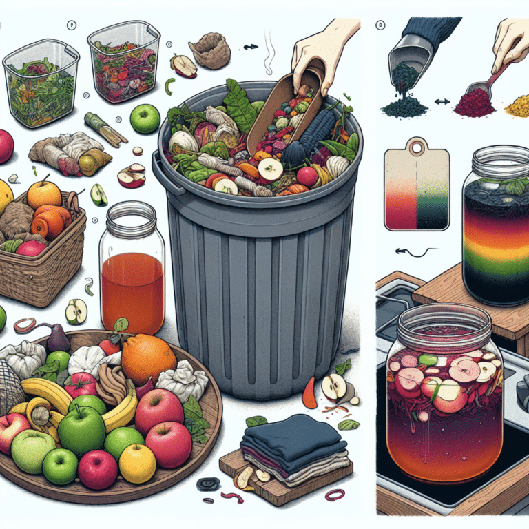 How to Make Dye from Food Waste