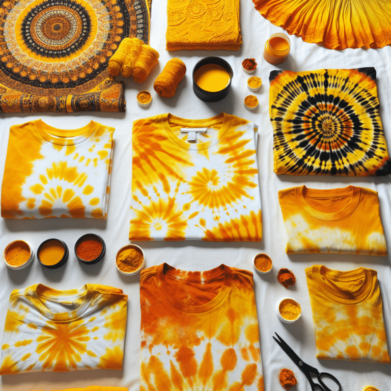 Unleashing the Color Power of Turmeric for Bright Tie-Dye