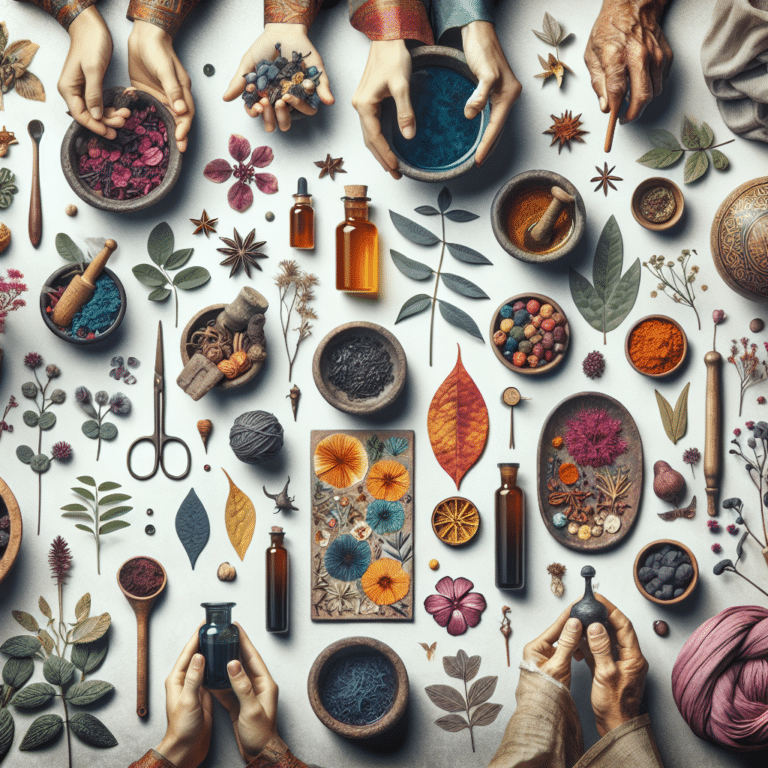  "Experimenting with Dye Plants: A Guide for Beginners