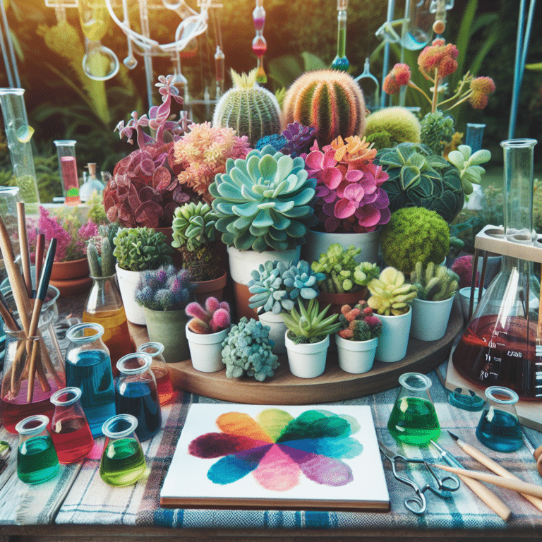 Experimenting with New Dye Plants