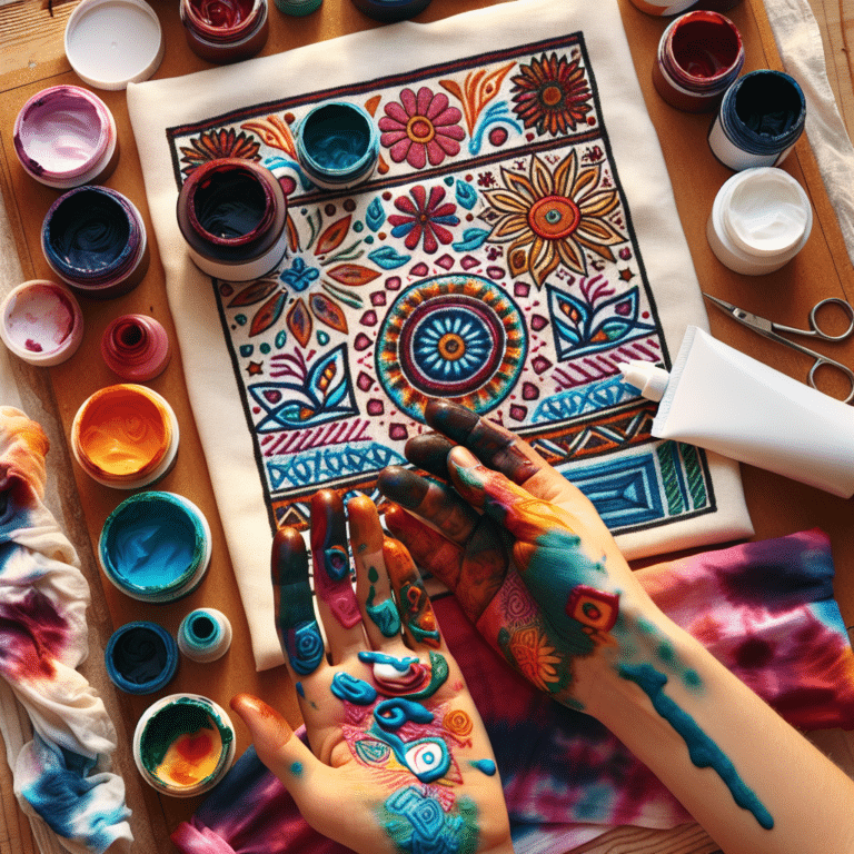  "Hand Care Tips During Tie-Dyeing