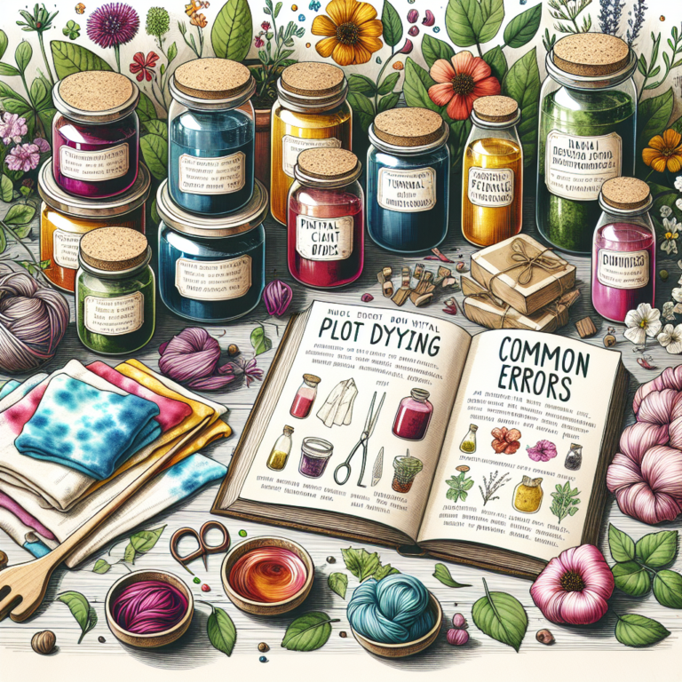 Avoiding Common Mistakes in Plant Dyeing