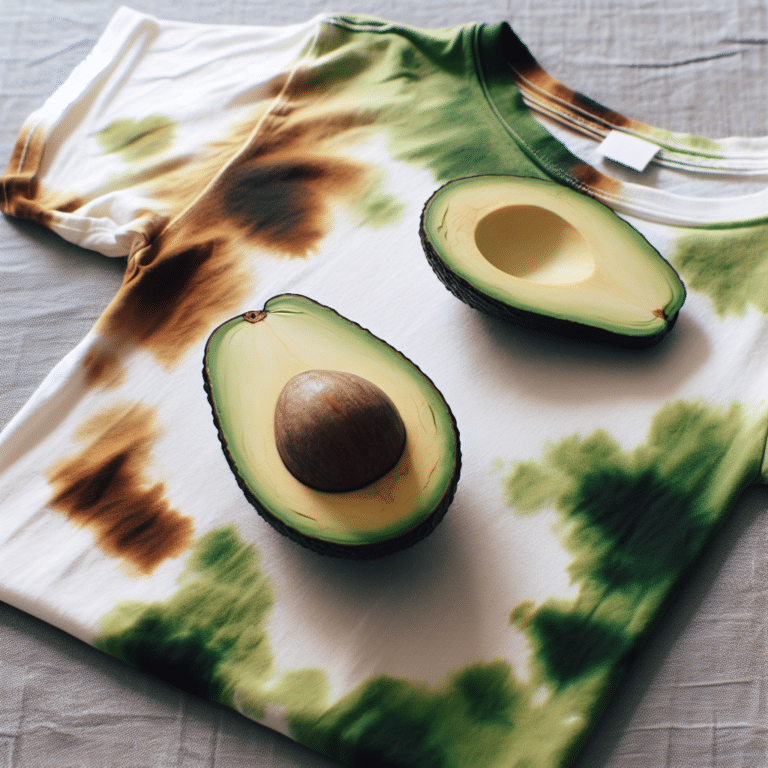 DIY Avocado Pit Tie-Dye Shirt: A Comprehensive Guide