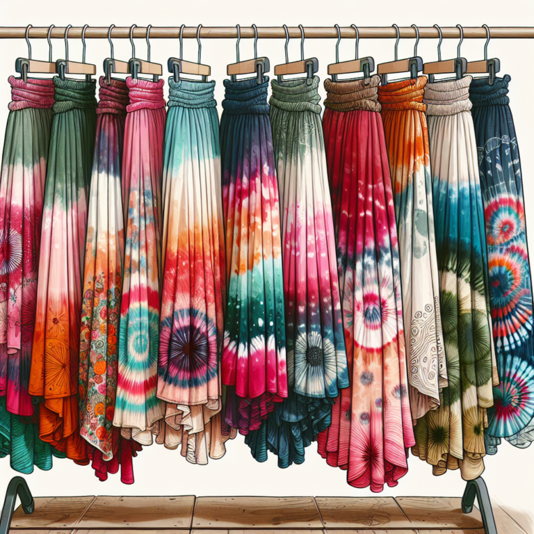 Adding a Creative Twist to Your Wardrobe: Plant-Based Tie-Dye Skirts