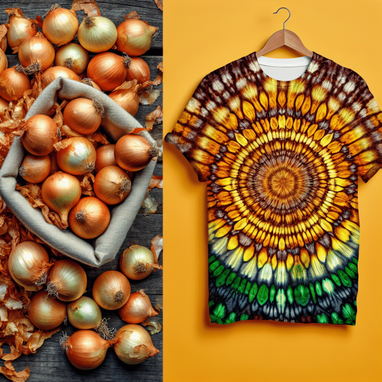 Onion Skins: A Natural Resource for Tie-Dye
