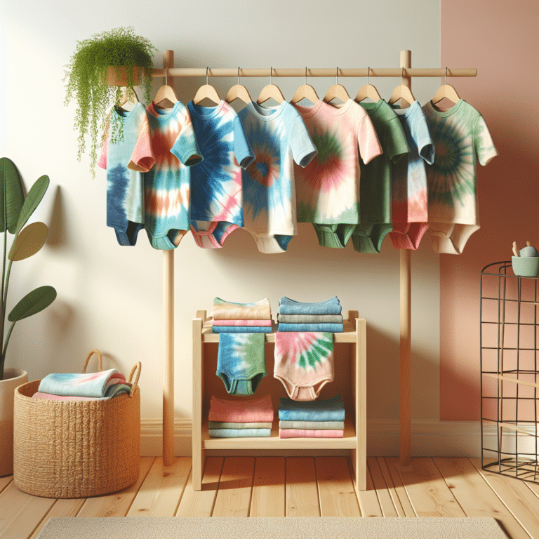 Decorate Your Little One's Wardrobe with Eco-Friendly Tie-Dye Baby Clothes