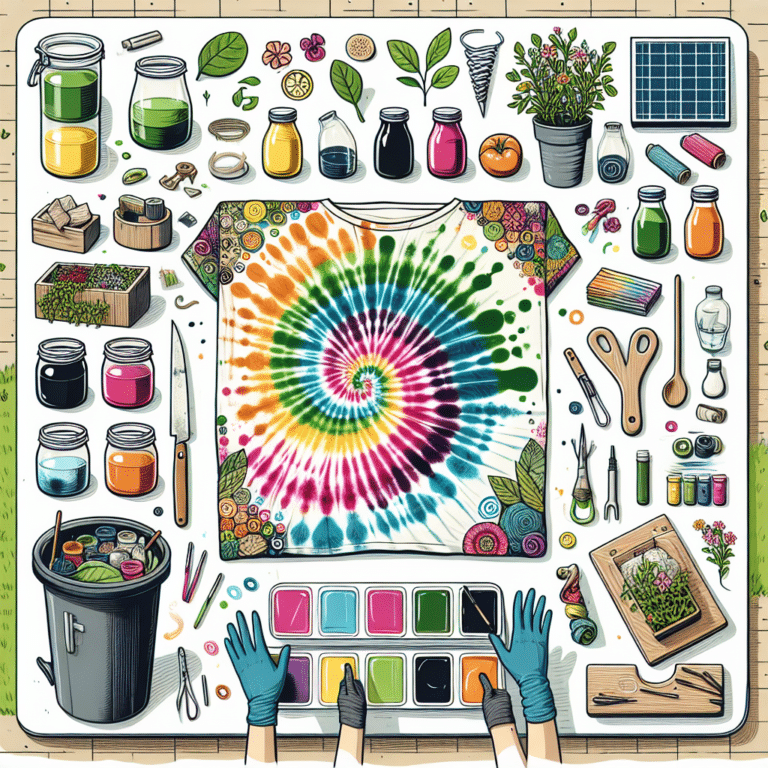 Safety Tips for Eco-Friendly Tie-Dye at Home