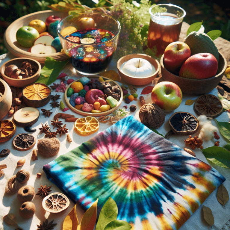 Keeping your Tie-Dye Vibrant with Natural Methods