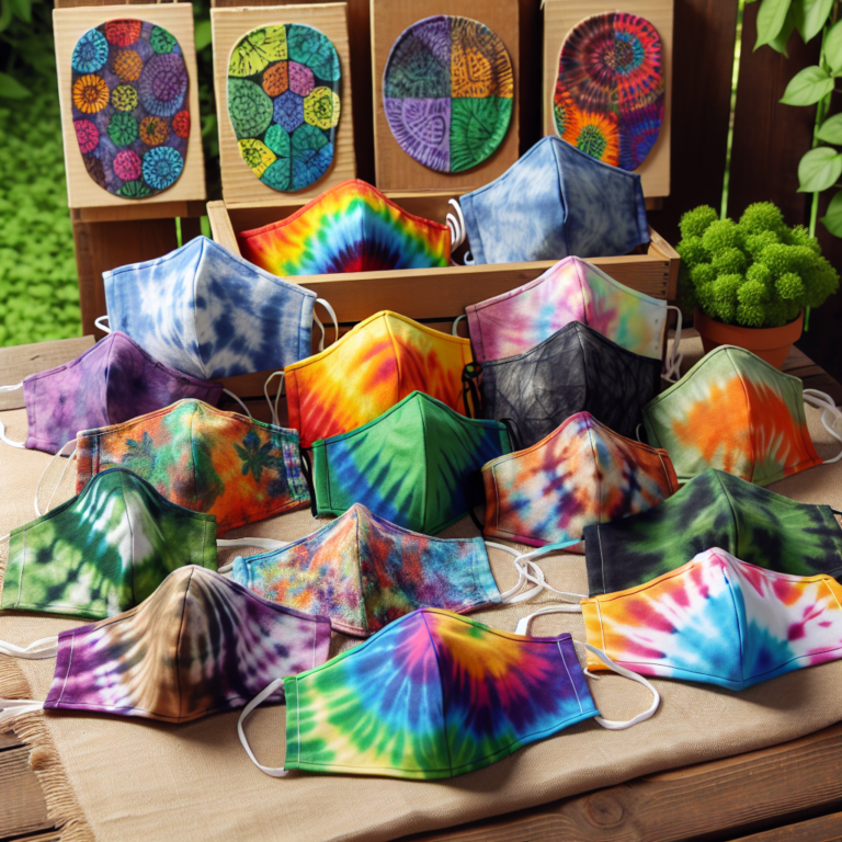 Eco-friendly Tie-Dye Face Masks: A DIY Approach