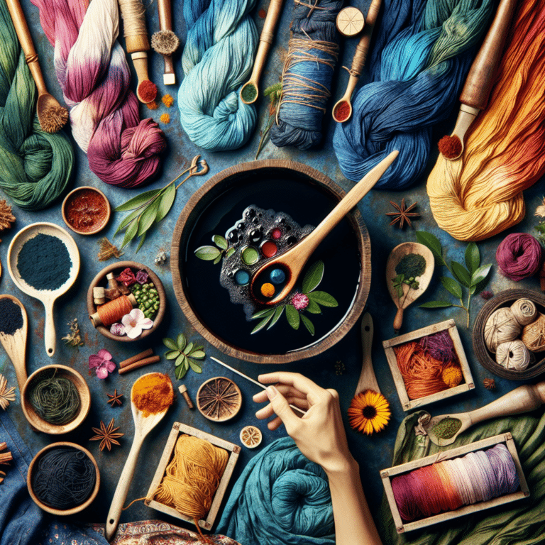 Ensuring the Freshness and Brightness of Natural Tie-Dye