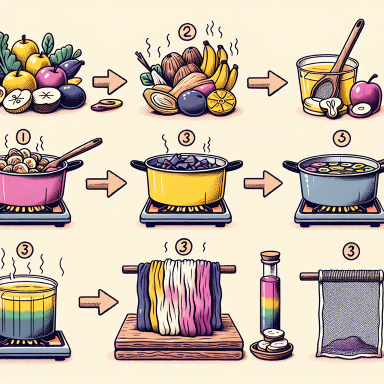 How to Make Dye from Food Waste