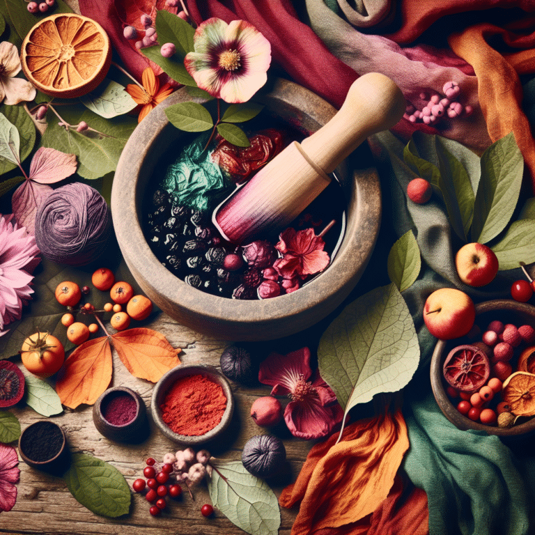  "The Art of Layering: Tips for Using Multiple Plant Dyes