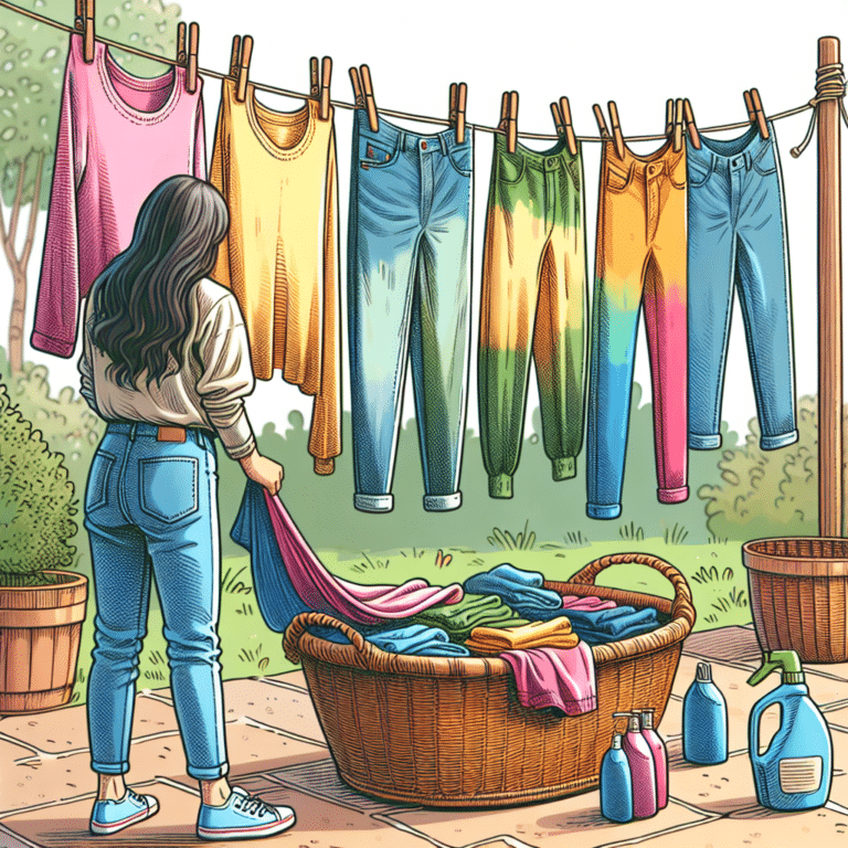 Washing and Caring for Naturally Dyed Clothing
