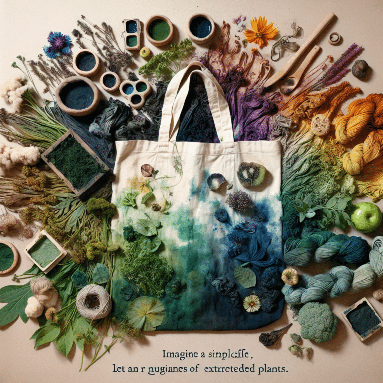 Plant-Dyed Tote Bag: Your Next DIY Adventure