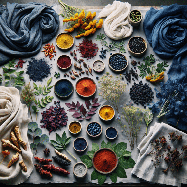 Top Plant-Based Dyes for Cotton and Linen